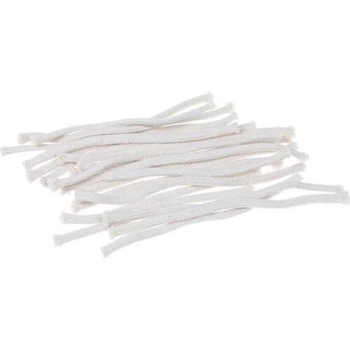 15cm Long 5Pcs Burner Alcohol Wick Rope Cotton Wick Round Cotton Kerosene Oil Lamp Wicks DIY Physical Materials