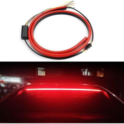 Car Styling High Rear Stop Lights With Turn Signal Running Light Brake LED Strip 23GC