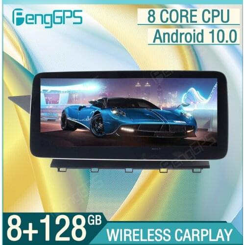 10.25“ Autoradio 8+128G Android 10.0 For Mercedes-Benz GLK X204 2008-2015 Car GPS Navigation Multimedia Player Headunit Carplay