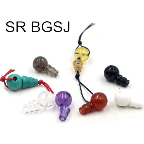 Free Shipping 3 Sets Natural 10mm Round Assorted Gems Stone Jewelry Findings Tibetan Guru Beads