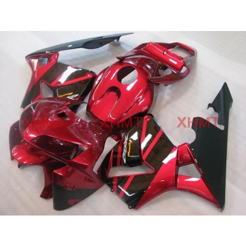 For CBR 600 RR 2005 - 2006 Fairing CBR600 RR 2006 Fairing for Honda CBR600RR 05 Pearl Red Black Plastic Fairings