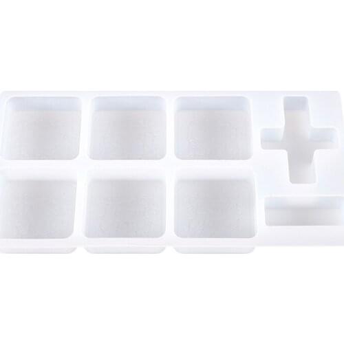 L5YD English Seal Epoxy Resin Mold Jewelry Casting Silicone Mould DIY Crafts Aromatherapy Plaster Mold