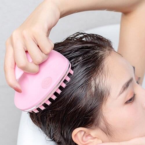 Electric Scalp Massager Comb Electric Hair Shampoo Brush 3 Vibration Modes Rechargeable Head Scratcher Massager for Full Body
