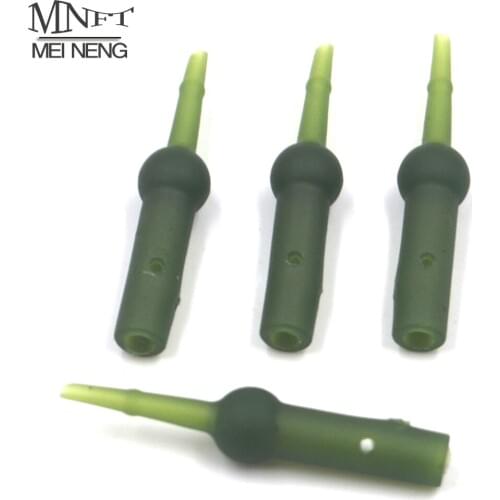 MNFT 100PCS Carp Fishing Chod/Heli Buffer Sleeves Pesca Carp Tackle Fishing Tool 34mm Rubber Connector Buffer Sleeves