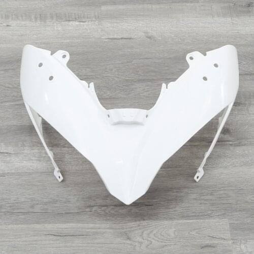 Motorcycle ABS Plastic Upper Front Fairing Cowl Nose For Kawasaki Ninja 650 EX650 2017-2019
