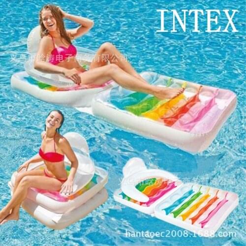 New arrival INTEX water lounge water sofa 198*94cm air mattress water play toy relaxing B39005