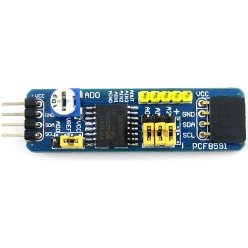 PCF8591 AD DA Board A/D Converter & D/A Converter Module with I2C interface PCF8591 on Board