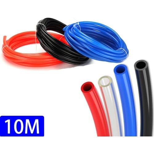 10 Meter 8mm 6mm 4mm 10mm Air Hose Pneumatic Tube Pipe PU Hoses 12mm 14mm 16mm For Compressor Polyurethane Tubing 8x5mm 6x4 12x8