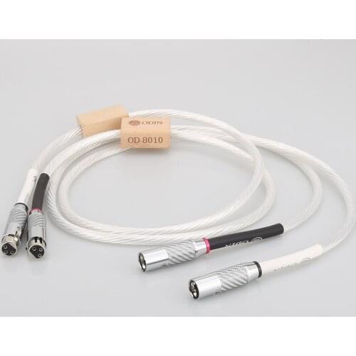 Supreme Reference interconnects Audio Cable With Carbon Fiber XLR Balanced Male Female HIFI Cable