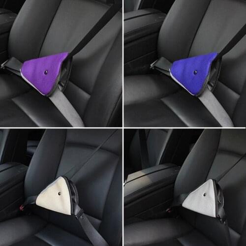 Hot Sale Child Car Seat Belt Adjuster Anti-child Seat Belt Protector Shave Purple Baby Car Seat Belt