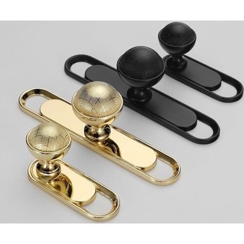 Gold Black Drawer Dresser Wine Cabinet Drawer Handles Wardrobe Kitchen Cupboard Door Pulls and Knobs Furniture Handle Hardware