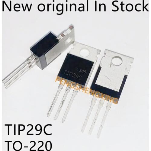 10PCS/LOT TIP29C NPN power triode TO-220 New original spot hot sale