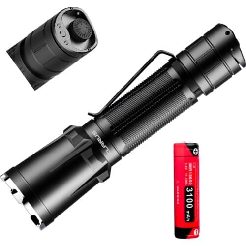 KLARUS XT11GT Pro Tactical Flashlight ,CREE XHP35 2200LM Rechargeable Flashlight by 18650 Battery for Police,Search and Rescue