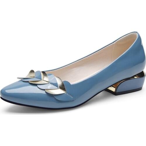 Ladies Slip On Work Shoes Summer Fashion Pumps Low Square Heel Walking Shoes Women Non-Slip Daily Casual Zapatillas Mujer