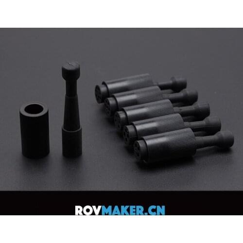 Watertight Plug Female End Cap Watertight Connector Underwater Connector Underwater Plug 400 M Depth 1 pieces