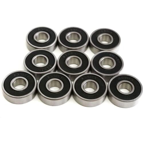 10PCS ABEC-5 608 2RS Bearing 8*22*7 mm Skateboard Wheels Bearings Miniature Skate Roller 608-2RS 608 RS