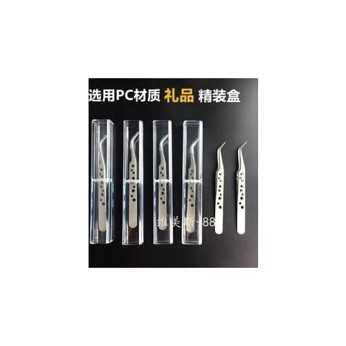 100pcs Eyelash Tweezer Volume Eyelash Extension Best Quality Fan Lash Tweezer DHL