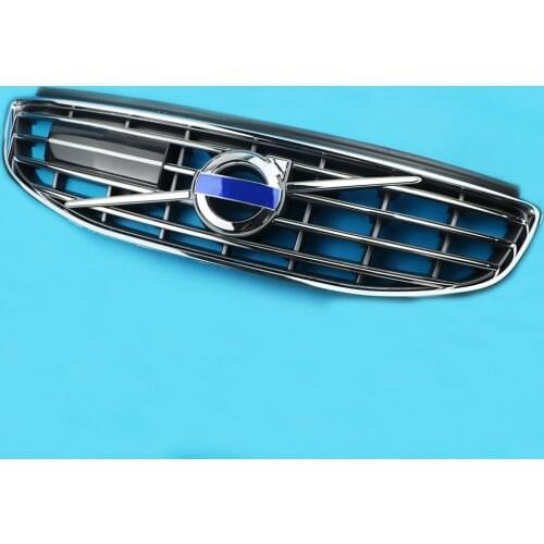 31364322 Chrome Front Bumper Grill Radiator Grille Vehicles With Collision Sensors For VOLVO XC60 2014 2015 2016 2017
