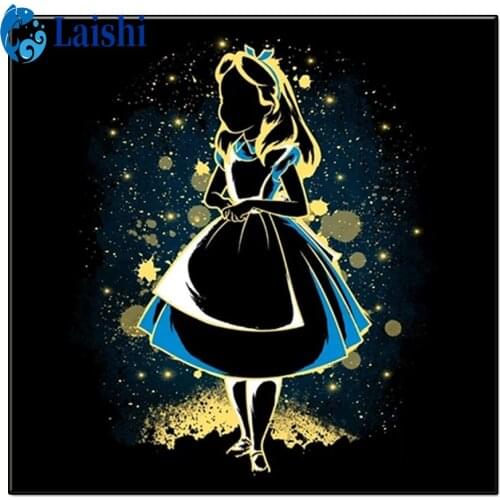 5D Diamond Painting Cartoon princess Full Square round drill Diamond Embroidery Sale Rhinestones Pictures Diamond Mosaic decor