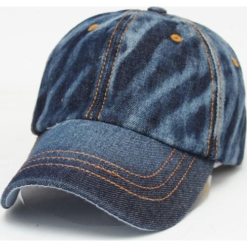 2019 Grinding Vintage Simple Denim Women Baseball Cap Fitted Hip Hop Snapback Fashion Accessories Outdoor-XMC-W6