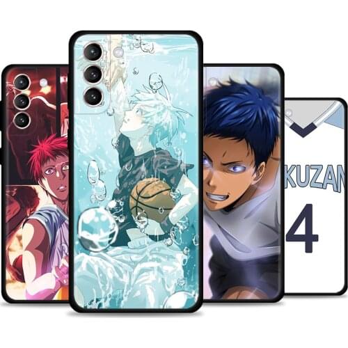 Anime kuroko no Basketball TPU Case for Samsung Galaxy S20 S21 Ultra S20 FE 5G S10 Lite S10e S7 S8 S9 S10 Plus Phone Cover