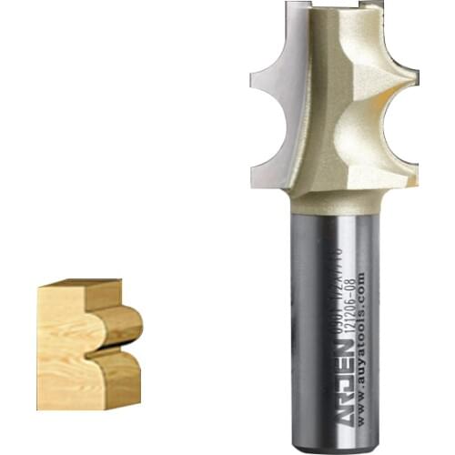 Woodworking tool Flat Straight ARDEN Router Bit - 1/2*1/4 - 3.17 mm " Shank - Arden A0901018