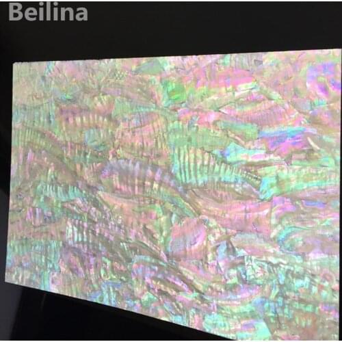 Korea paua natural abalone shell laminate sheet for wood inlay carved and home decorating materials size240mm*140mm