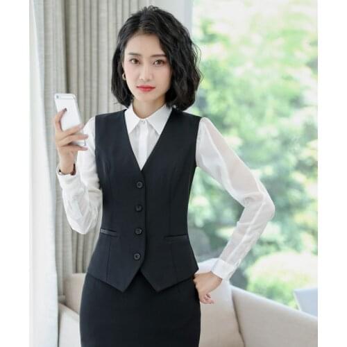 Женские деловые жилеты LIEBE MODE China At AliExpress
