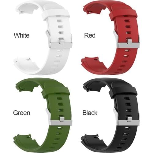 Soft Silicone Smartwatch Sports Strap Adjustable Smart Watch Bracelet Wrist Band Wriststrap Replacement Strap For Amazfit Verge