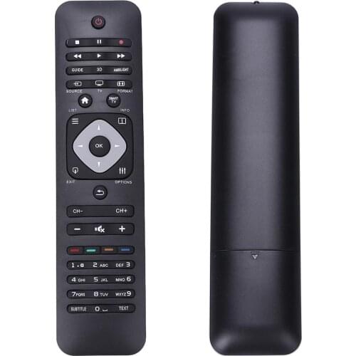 New Replacement TV Smart Remote Control Suitable For Philips 242254990467/2422 549 90467 Black Television Remote Controller
