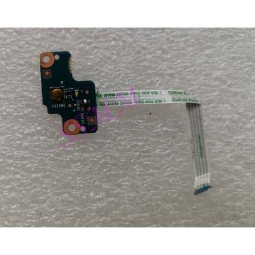 Original Power Switch Button Board with Cable for HP ProBook 650 G1 655 G1 Switch Button Board 6050a2581501