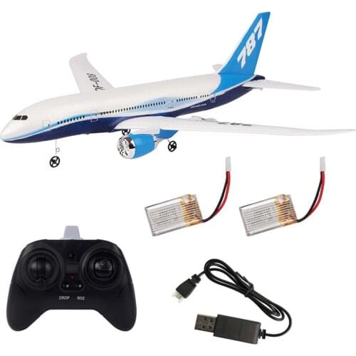 DIY Remote Control Aircraft EPP RC Drone Boeing 787 2.4G 3Ch RC Airplane Fixed Wing Plane For Kid Boy Birthday Gift