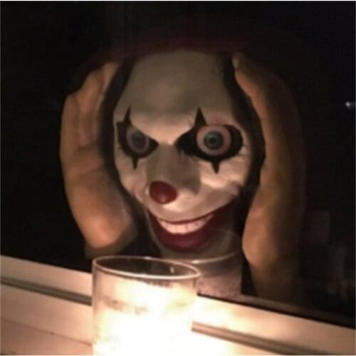 Halloween Scary Peeping Tom Peeker Peeker Clown Scary Indoor Outdoor Hanging Mask Ghost Family Party