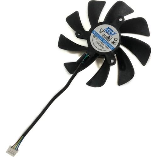95mm XY-D10015SH Graphics Cards Fans GPU Cooler DC12V 0.55A 3000RPM For MSI GTX 1650 GTX 1660 Ti AERO ITX 6G OC Cooling