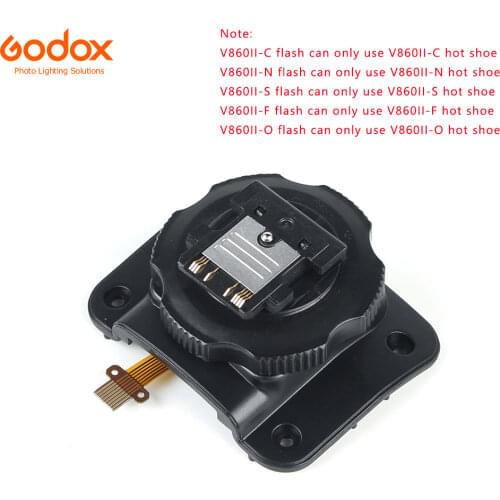 Godox V860II V860II-C V860II-N V860II-S V860II-F V860II-O Flash Speedlite Replace Hot Shoe Accessories