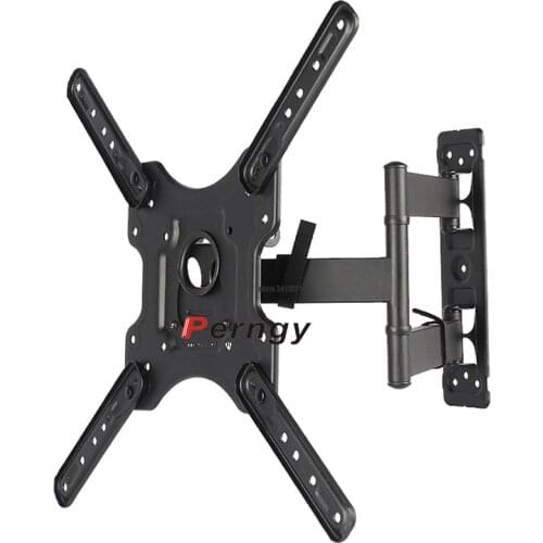 DL-DP4 35KG 23'-55 inch 3 arms retractable FULL motiontv rotatable bracket swivel tv wall mounts led tv drop down tv lift