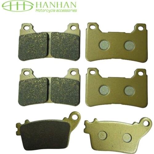 High quality Wholesale and retail Front Back Brake Pads Fit CBR600RR 2007-2013