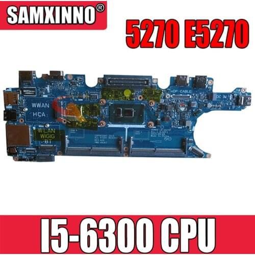 100% working for dell Latitude 5270 E5270 motherboard I5-6300 ADM60 LA-C621P 0DV5YH CN-0DV5YH DV5YH tested ok