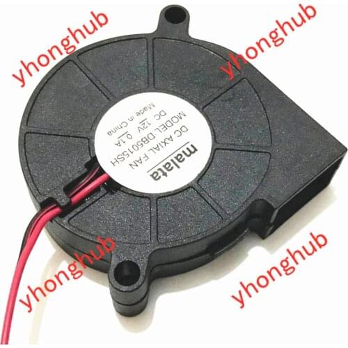 Malata DB5015SH DC 12V 0.1A 50x50x15mm 2-Wire Server Bare Fan