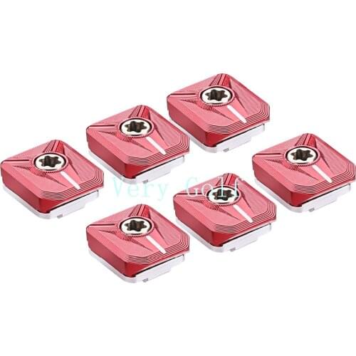 2Pcs Red+Black Golf Slide Movable Weight For 2016 M1 Driver 5g-16g for Choose