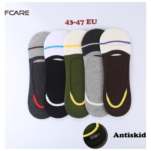 20PCS=10pairs plus size sock slippers branca cotton mens calcetines summer invisible low thin low cut stripe boat socks