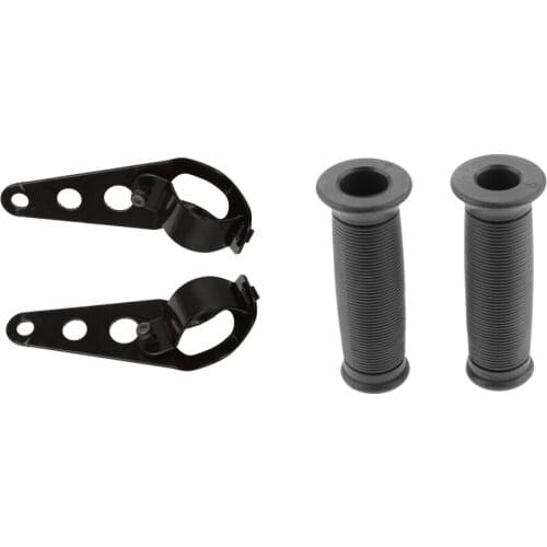 22mm 7/8 icnh Motorcycle Bike Hand Grip & Headlight Holder for Yamaha