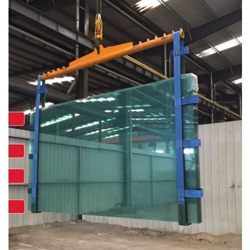 5TonX2.4M—4.2M Anti-wear and anti-cutting glass sling polyurethane special lifting belt for bare glass