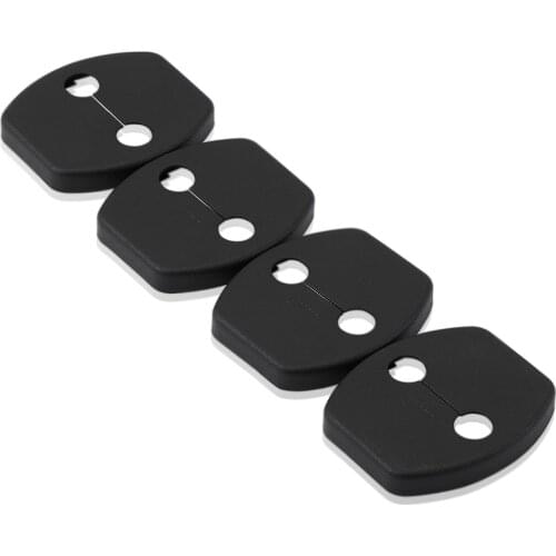 8pcs Car Door Lock Buckle Door Holder Protector Door Check Arm Cover for KIA K2 RIO 4 KX CROSS 2017 2018