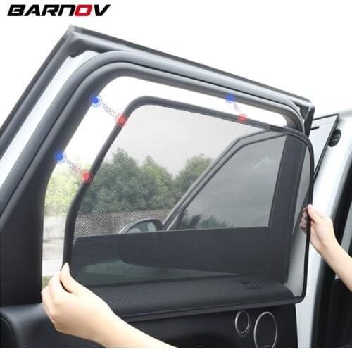 Car Special Magnetic Curtain Window SunShades Mesh Shade Blind Original Custom For Toyota Vios Crown Previa/Estima