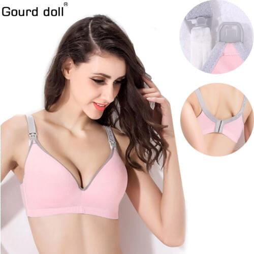 Breast Feeding Cotton Maternity Nursing Bras Prevent Sagging For Women Soutien Gorge Allaitement Mother Bras Pregnant Underwear