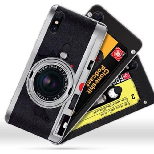 6.39" coque For xiaomi mi Mix 3 Mix3 case back cover retro Painted soft phone case For xiaomi miMix 3 miMix3 Protection Shell