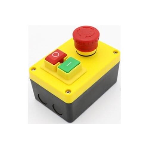 KJD17D-2 250V 16A Electromagnetic Switch Applicable to Electric Tools and Machine Tool Equipment Emergency stop function
