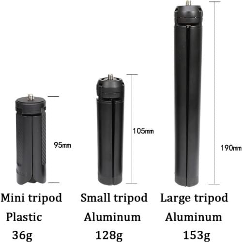 Metal Mini Tripod,Large Desktop Tabletop Stand for Zhiyun Smooth 4, DJI Osmo Mobile 2 3, Feuiyu,Gimbal Handle Grip Stabilizer