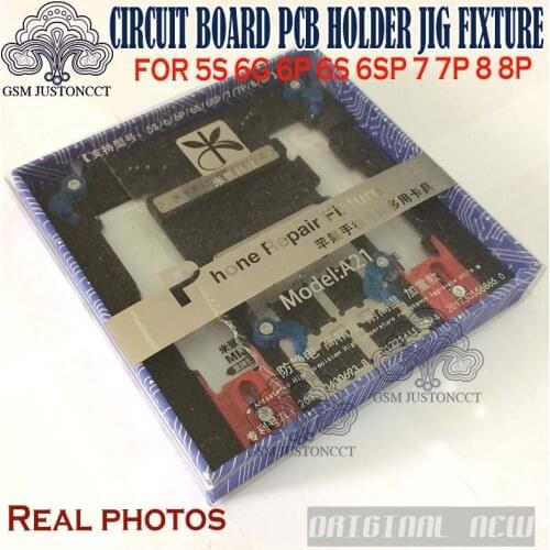MJ ACT A21 PCB holder fixture for iPhone 8P/8G/7P/7G/6SP/6S/6P/6G/5S A10 A9 A8 A7 CPU Nand Chip Repair Tool mi jing